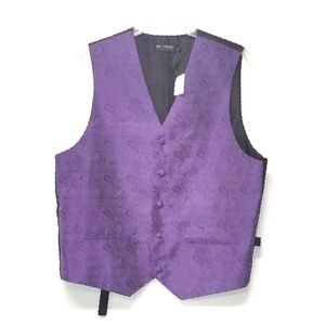 Umo Lorenzo Men's vest purple and black Size: S